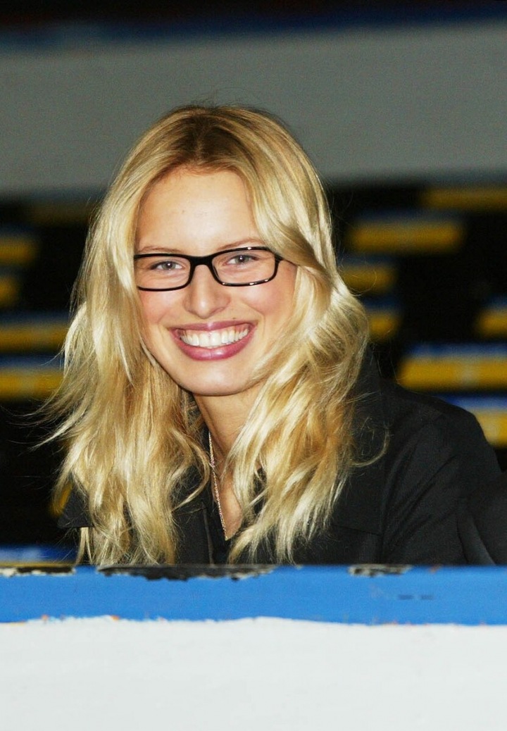 Mladá Karolína Kurková.