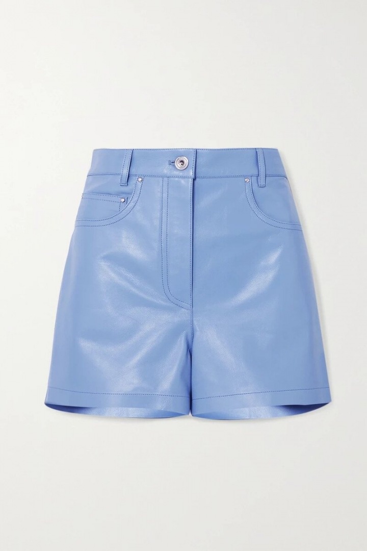 Modré šortky Salvatore Ferragamo