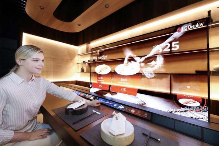 Nový OLED displej od firmy LG 