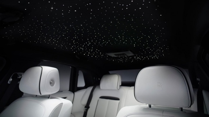 Interiér nového vozu Rolls-Royce Ghost