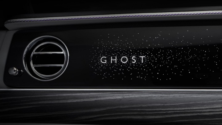 Interiér nového vozu Rolls-Royce Ghost