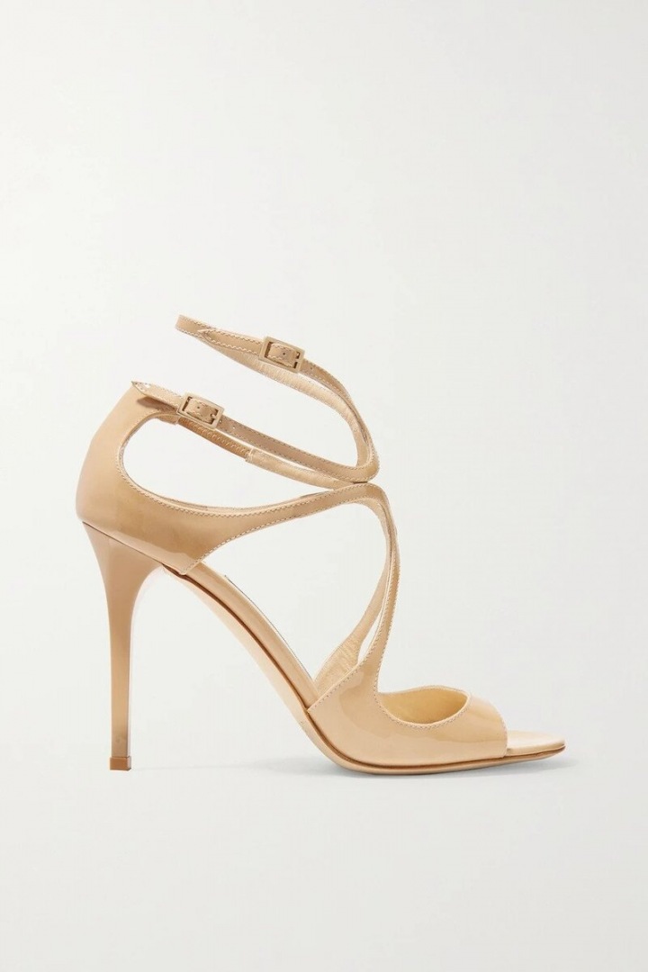 Nude sandálky Jimmy Choo