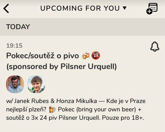 Pilsner Urquell a Janek Rubeš