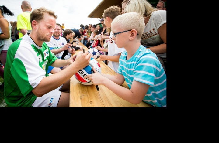Jakub Prachař na charitatvním zápase