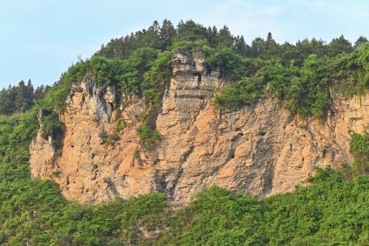 Závěsné hroby v provincii Kuej-čou v Číně, duben 2021