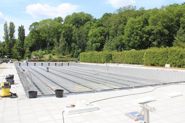 Materiál byl dovezen až z Itálie. 