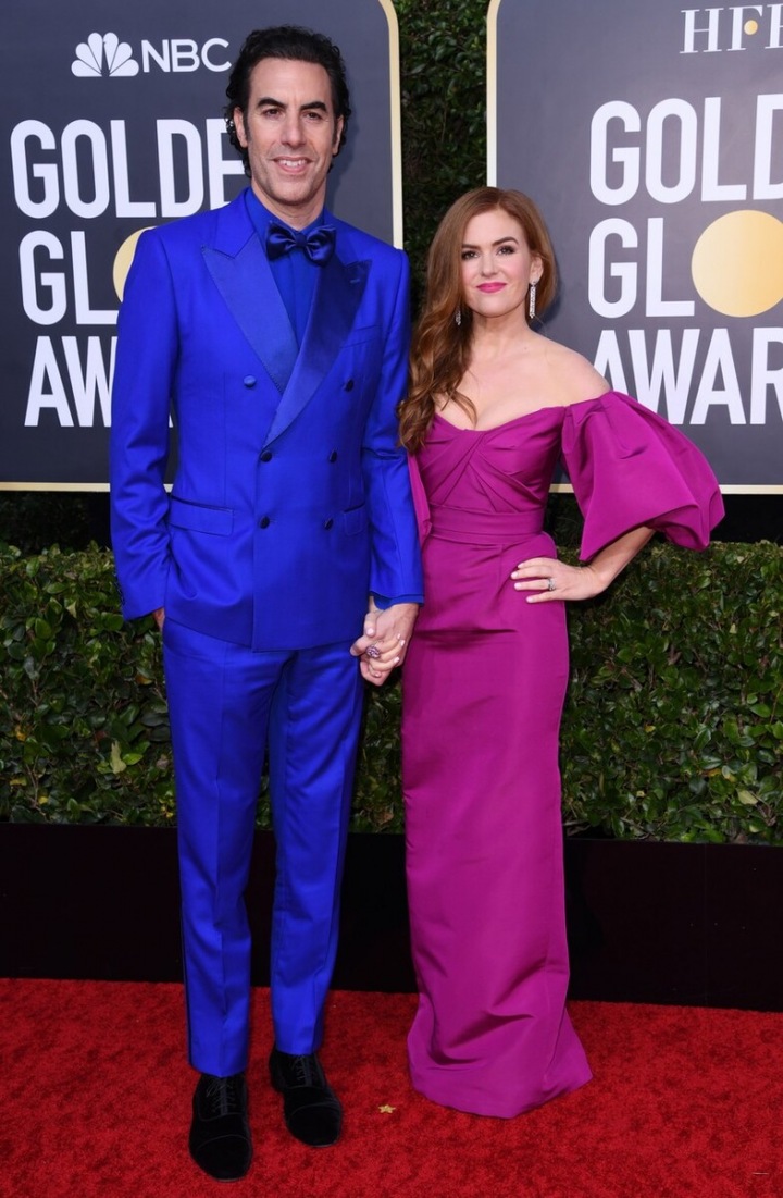 Sacha Baron Cohen a Isla Fisher