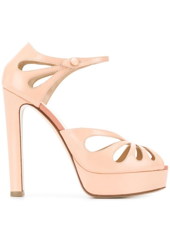 Nude sandále Francesco Russo