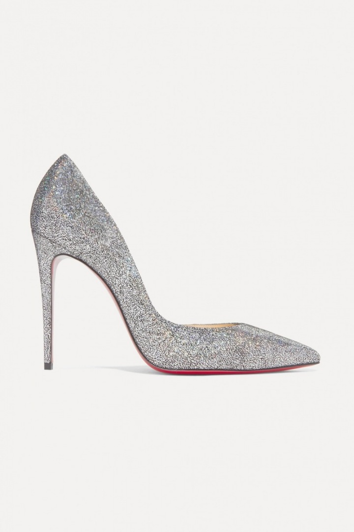 Stříbrné lodičky Christian Louboutin