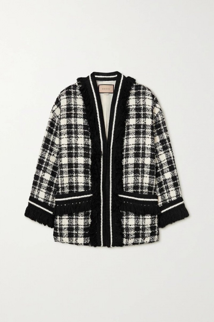 Tvídové sako Gucci