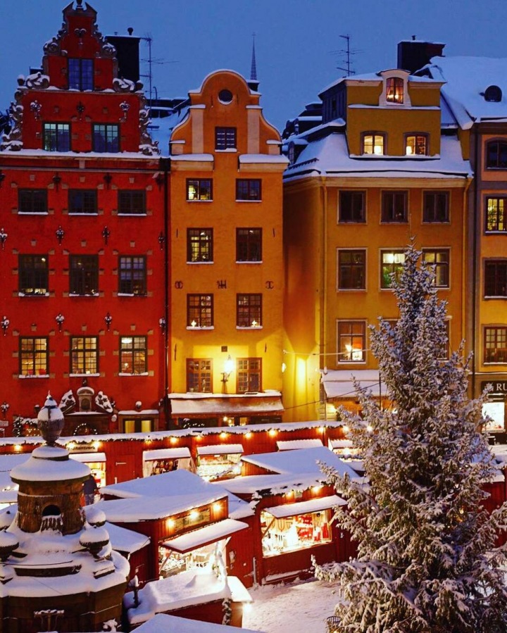 Vánoční trhy na Gamla Stan