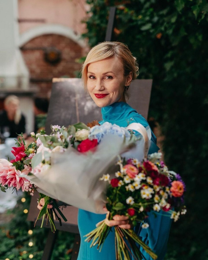 Herečka a spisovatelka Vlastina Svátková.