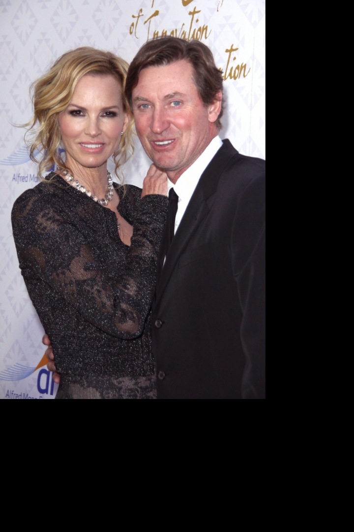 Wayne Douglas Gretzky s manželkou Janet