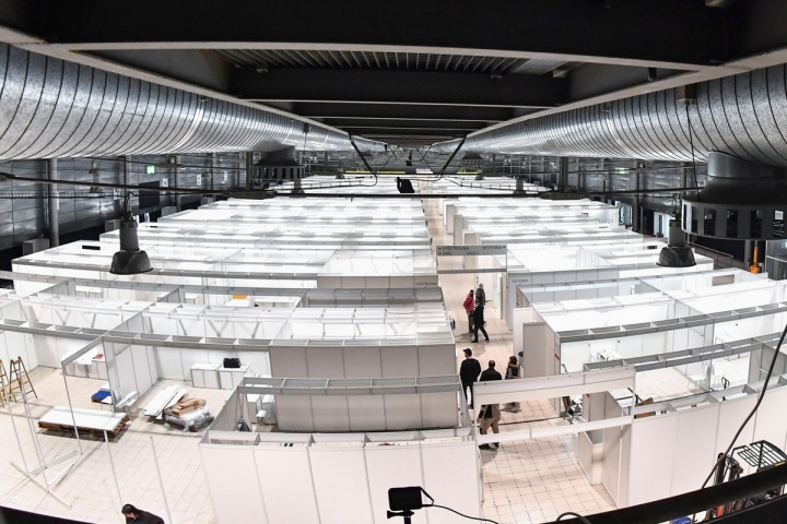 Záložní nemocnice v Brně - lůžka