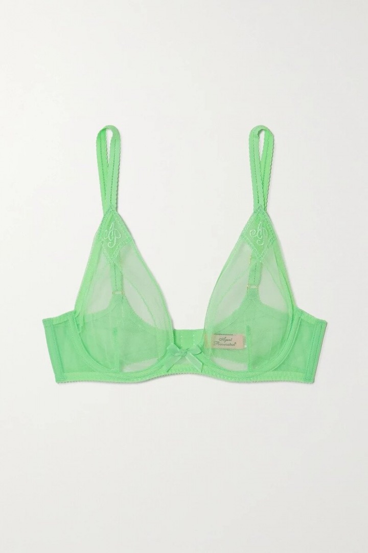 Zelená podprsenka Agent Provocateur