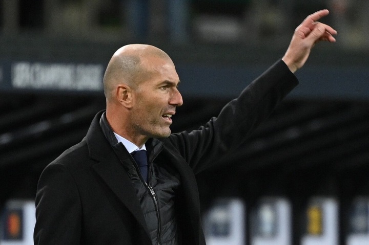 Trenér Realu Madrid Zinédine Zidane