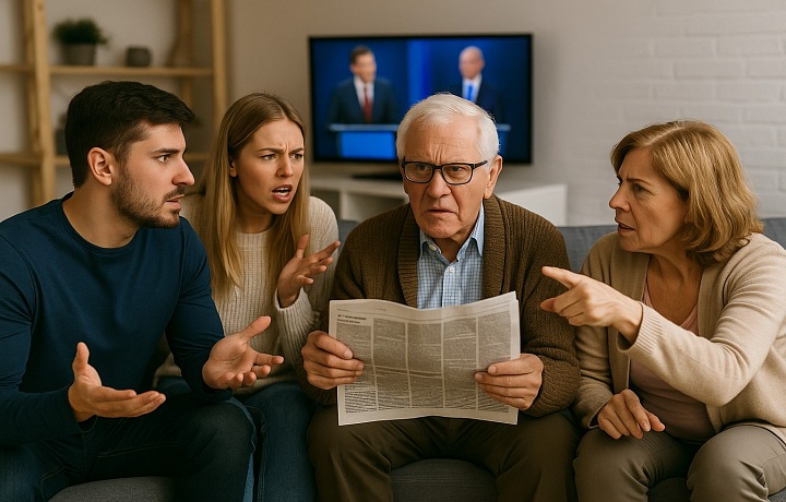 V rodinách to kvôli voľbám a politickým názorom občas poriadne vrie.