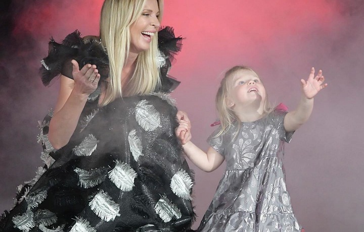 Diana Kobzanová s dcerou Lily