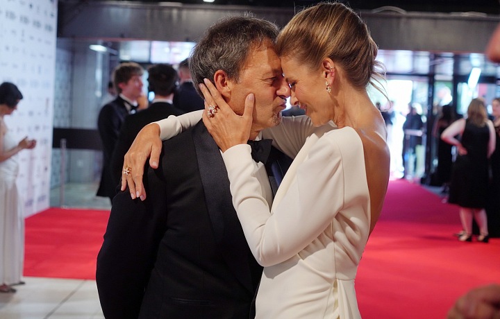 Pavol Habera so svojou manželkou Danielou Peštovou