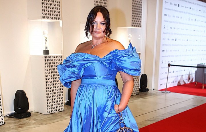 Jitka Čvančarová svojou róbou na červenom koberci vždy zaujme
