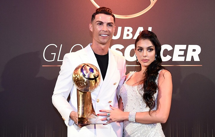 Georgina Rodríguez a Cristiano Ronaldo