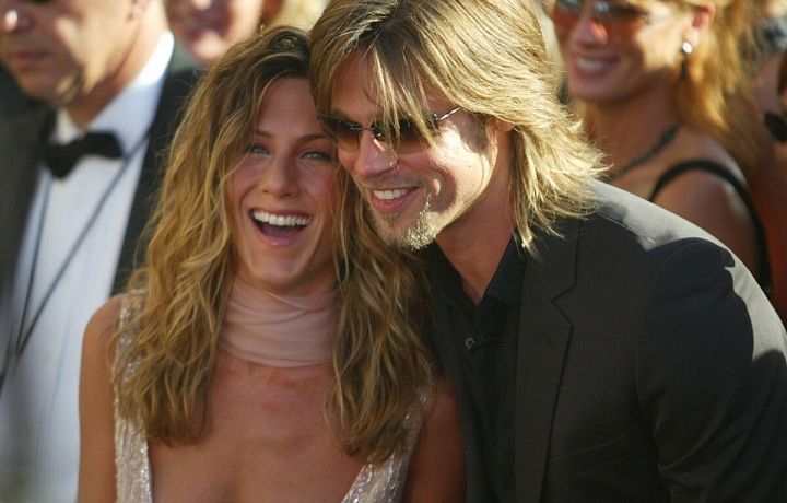 Jennifer Aniston a Brad Pitt