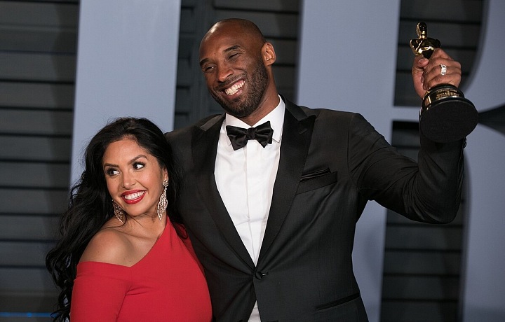 Kobe Bryant s manželkou Vanessou