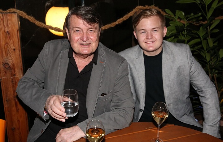 Ladislav Štaidl se synem Arturem