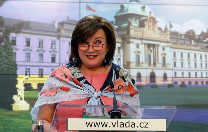 Ministryně financí Alena Schillerová