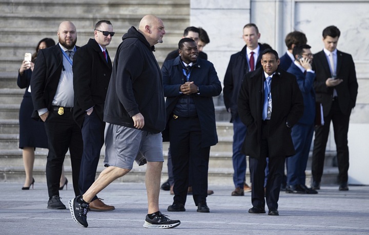 Demokratický senátor za Pensylvániu John Fetterman