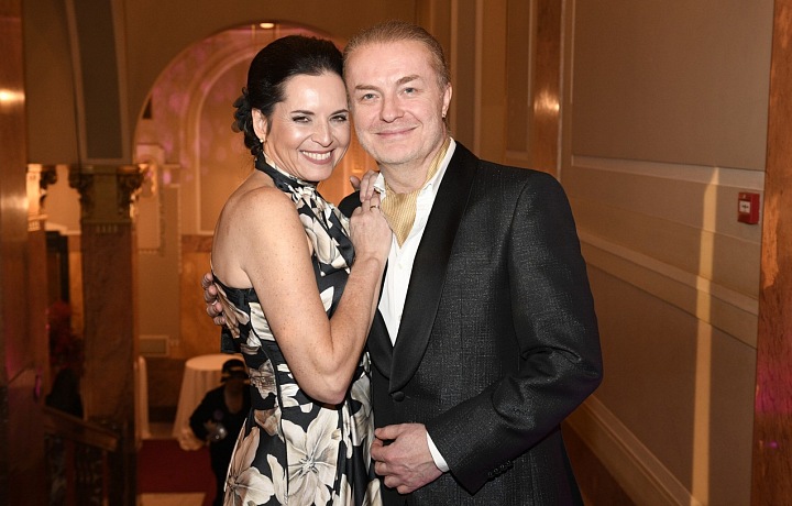 Pavel Šporcl a jeho manželka Barbora Šporclová Kodetová