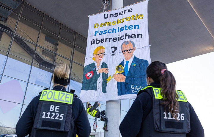 Demonštrácia v Nemecku
