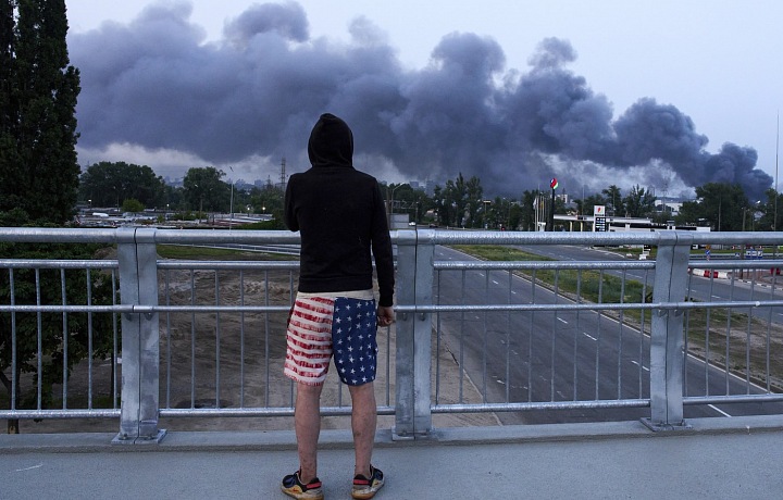 Bombardovanie na Ukrajine