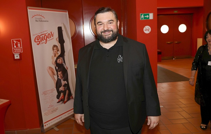 Tomáš Magnusek na udělování cen Master Prix