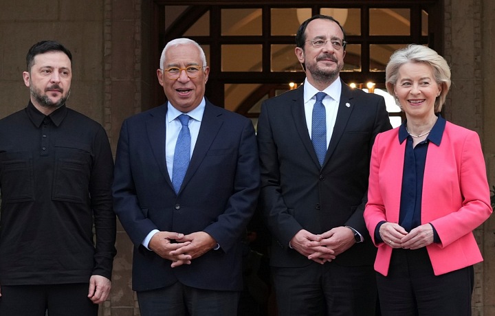 Na setkání nechybí ani ukrajinská hlava státu