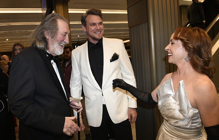 Tatiana Dyková, Vojtěch Dyk a Bolek Polívka 