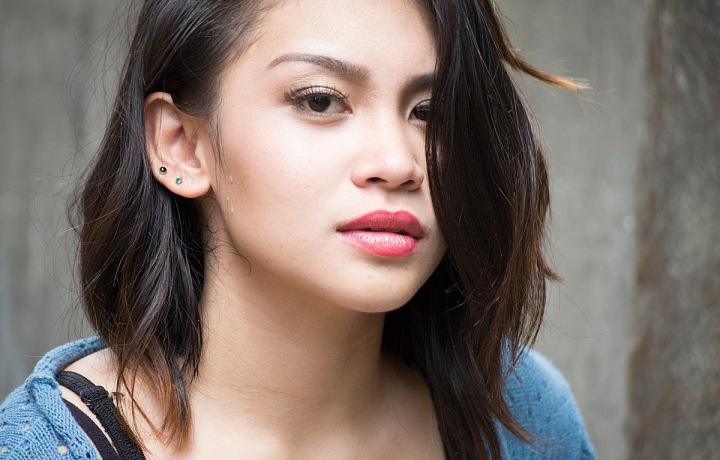 Portrét smutné ženy