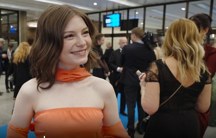 Sophia Šporclová na udílení cen Český lev 2026