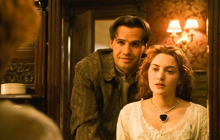 Titanic, Kate Winslet a Billy Zane