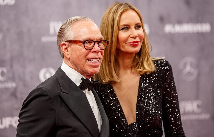 Tommy Hilfiger se svou manželkou