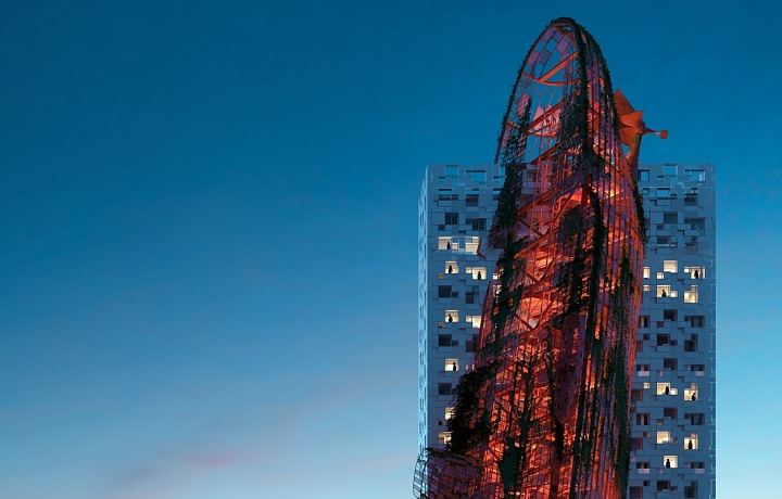 Původní návrh mrakodrapu Top Tower