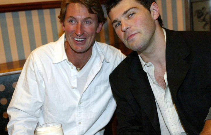 Wayne Gretzky s Jaromírem Jágrem