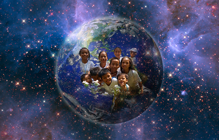 Zeměkoule ve vesmíru